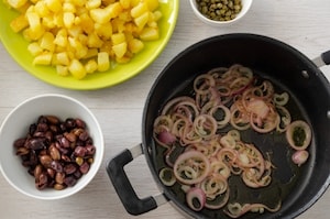 Preparazione Patate apparecchiate - Fase 2