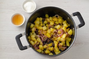 Preparazione Patate apparecchiate - Fase 3