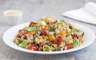 Quinoa con verdure Quinoa con verdure