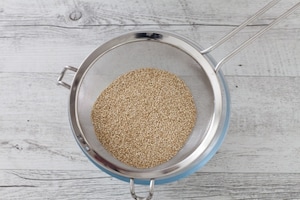 Preparazione Quinoa con verdure - Fase 1