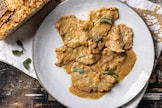Scaloppine di vitello alla senape
