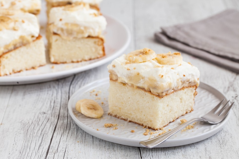 Torta banane e crema pasticciera ricetta