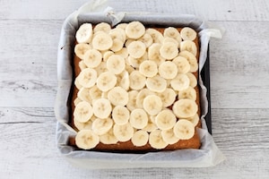 Preparazione Torta banane e crema pasticciera - Fase 3