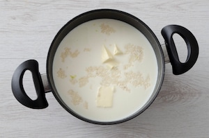 Preparazione Torta di riso e cacao - Fase 1