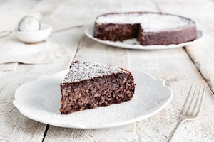 Preparazione Torta di riso e cacao - Fase 5