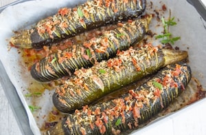 Preparazione Zucchine Hasselback - Fase 3