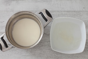 Preparazione Toblerone cheesecake  - Fase 3