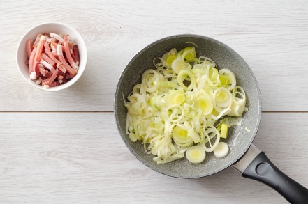 Preparazione Lasagne ai pistacchi e taleggio - Fase 3 Preparazione Lasagne ai pistacchi e taleggio - Fase 3