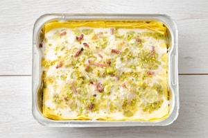 Preparazione Lasagne ai pistacchi e taleggio - Fase 5