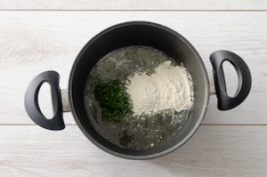 Preparazione Lasagne con zucca e calamari al finocchietto - Fase 3