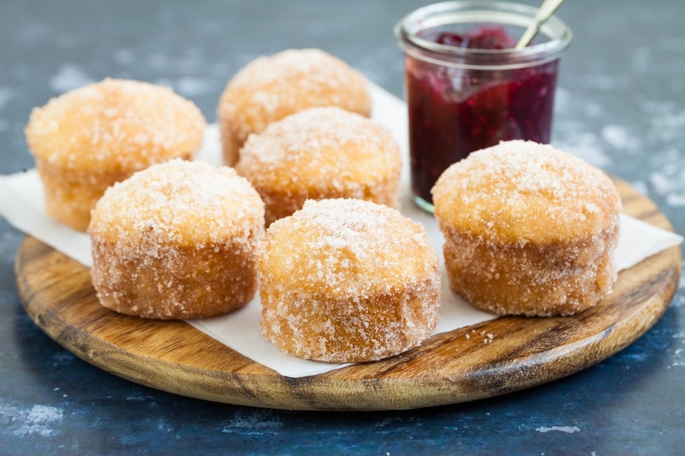 Muffin donuts alla cannella ricetta