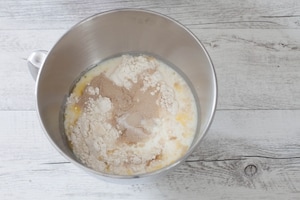 Preparazione Panini morbidi allo yogurt e semi misti  - Fase 1