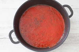 Preparazione Pollo alla pizzaiola - Fase 3