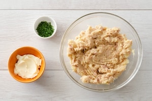 Preparazione Polpettone freddo di tonno e patate - Fase 2