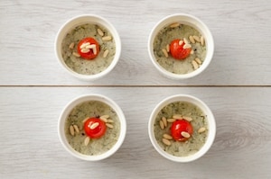 Preparazione Tortini di cous cous, merluzzo e pomodorini al finocchietto - Fase 3