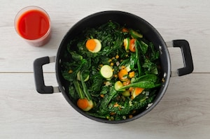 Preparazione Zuppa di cavolo nero con pane toscano - Fase 2