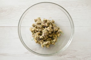 Preparazione Calamari ripieni al forno - Fase 1