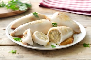 Preparazione Calamari ripieni al forno - Fase 3