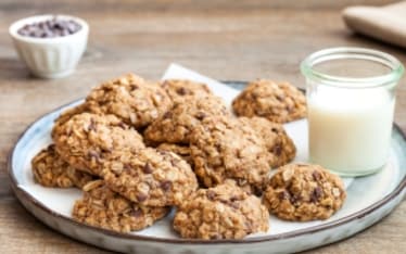 Chocolate chip cookies con farina di grano saraceno