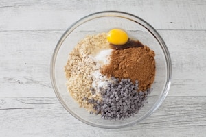 Preparazione Chocolate chip cookies con farina di grano saraceno - Fase 1