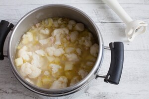 Preparazione Crema di cavolfiore allo skyr - Fase 3