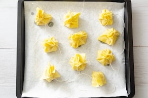 Preparazione Fagottini alla zucca e zenzero - Fase 4