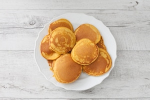 Preparazione Pancake alla curcuma - Fase 3