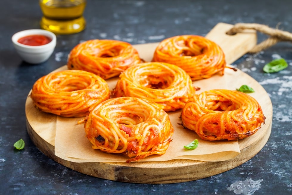 Pasta donuts ricetta