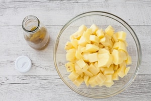 Preparazione Patate alla curcuma - Fase 1