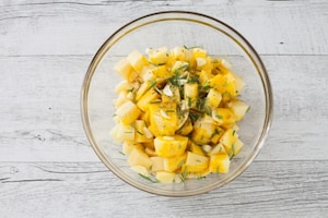 Preparazione Patate alla curcuma - Fase 2