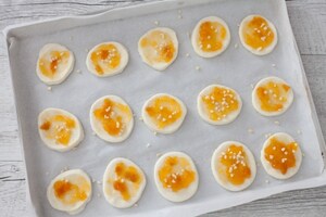 Preparazione Pizzette alle mele e vaniglia - Fase 2