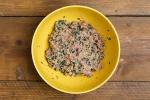 Preparazione Polpette di tacchino in umido con patate - Fase 3