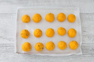 Preparazione Polpette di zucca - Fase 2