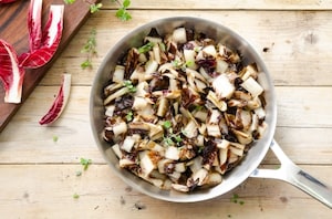 Preparazione Radicchio in padella - Fase 3