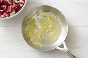 Preparazione Radicchio in padella - Fase 2