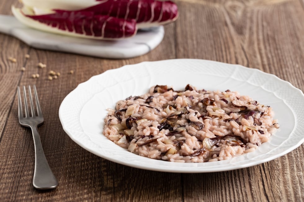 Ricetta Risotto al radicchio rosso di Treviso - Cucchiaio d&amp;#39;Argento