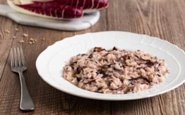 Risotto al radicchio rosso di Treviso