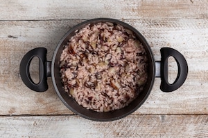 Preparazione Risotto al radicchio rosso di Treviso - Fase 3