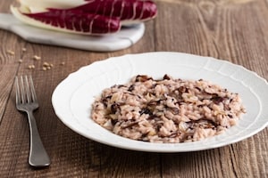 Preparazione Risotto al radicchio rosso di Treviso - Fase 4