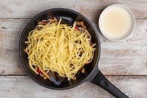 Preparazione Scialatielli ai frutti di mare - Fase 3