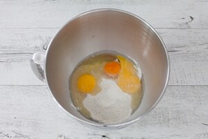 Preparazione Tagliatelle di grano saraceno ai funghi e yogurt  - Fase 1