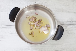 Preparazione Tagliolini alla crema di zucca, funghi e briciole di pane  - Fase 4