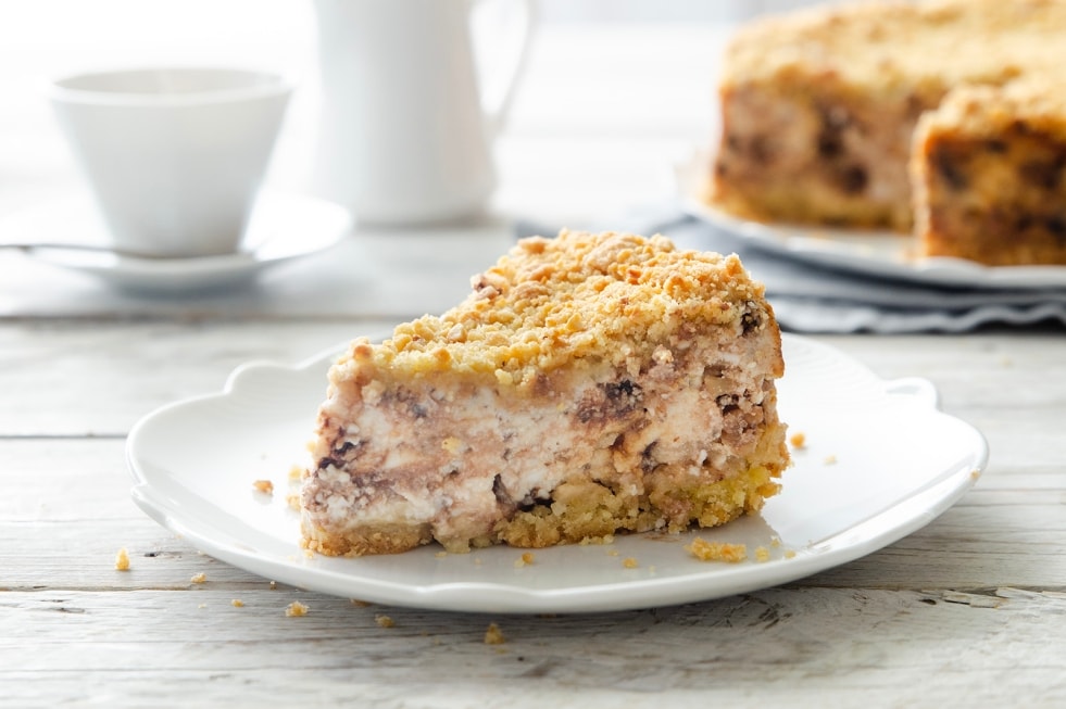 Torta di briciole alla ricotta ricetta