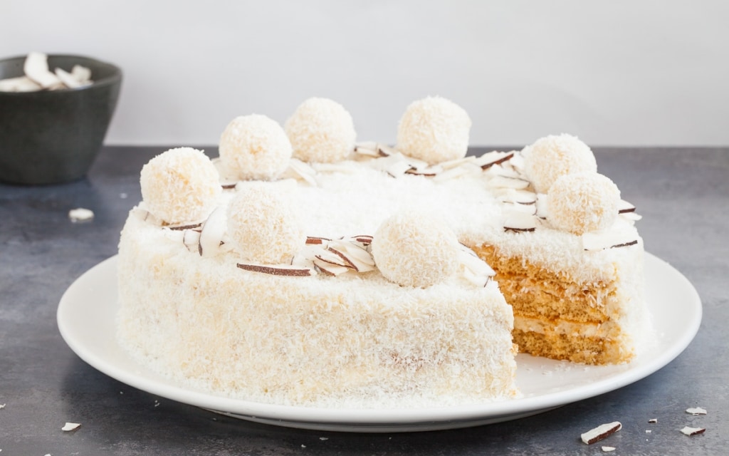 Ricetta Torta Raffaello Cucchiaio D Argento