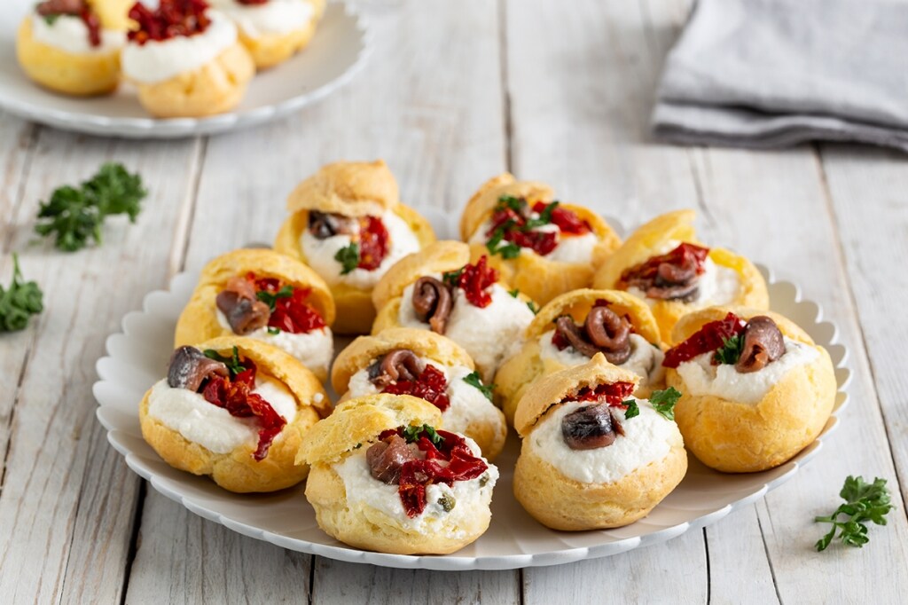 Ricetta Bigne Salati Sfiziosi Cucchiaio D Argento