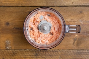 Preparazione Biscotti salati con mousse di salmone affumicato - Fase 2