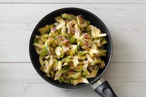 Preparazione Carciofi trifolati - Fase 1