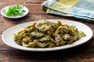 Preparazione Carciofi trifolati - Fase 3