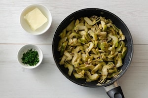 Preparazione Carciofi trifolati - Fase 2