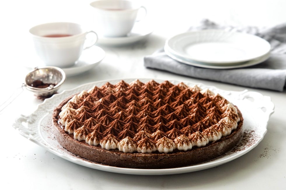 Crostata meringata al cacao ricetta